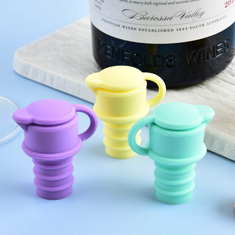 silicone wine stopper